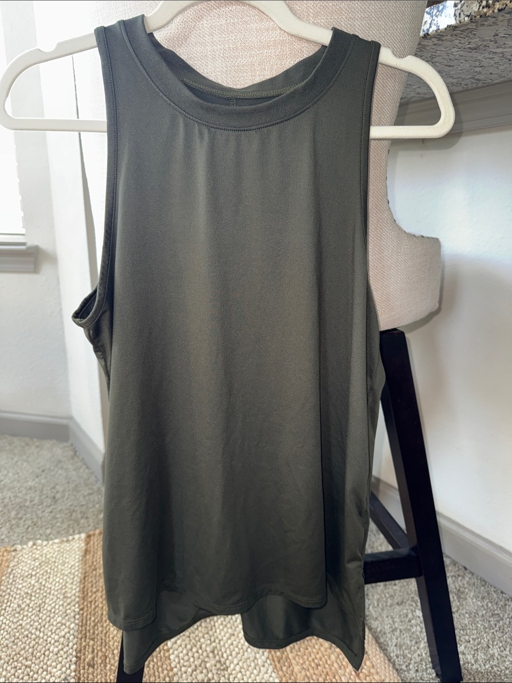 JoyLab Olive Green Athletic Tank Top